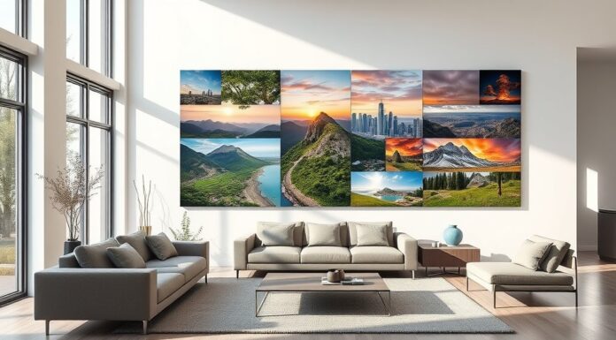 Maak een persoonlijke fotocollage op aluminium voor elke kamer