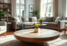 Ronde salontafels: stijlvol en veelzijdig voor elke woonkamer